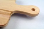 Crafted bread cutting board made from Canadian maple