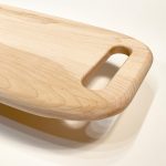 Charcuterie Serving Tray for Resin Art with handles. Also has very smooth edges.