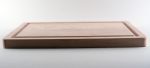 Maple cutting board side view