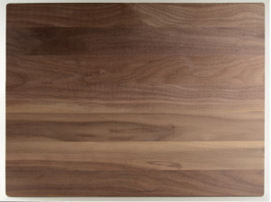 Walnut Hardwood cutting board that is made in Canada