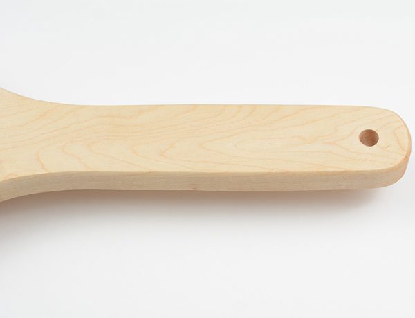 Wooden BBQ Grill Scraper with 1/4 hole.